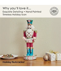 Fitz and Floyd Holiday Nutcracker Collection Cotton Candy Soldier Figurine