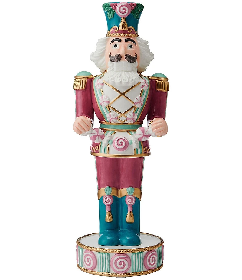 Fitz and Floyd Holiday Nutcracker Collection Cotton Candy Soldier Figurine