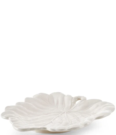 Fitz and Floyd La Fleur Leaf Dishes, Set of 2