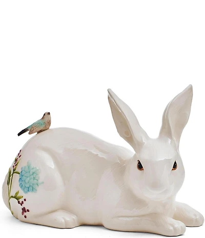 Fitz and Floyd Meadow Collection Rabbit Figurine Resting - 10#double;