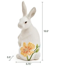 Fitz and Floyd Meadow Collection Sitting Rabbit Figurine