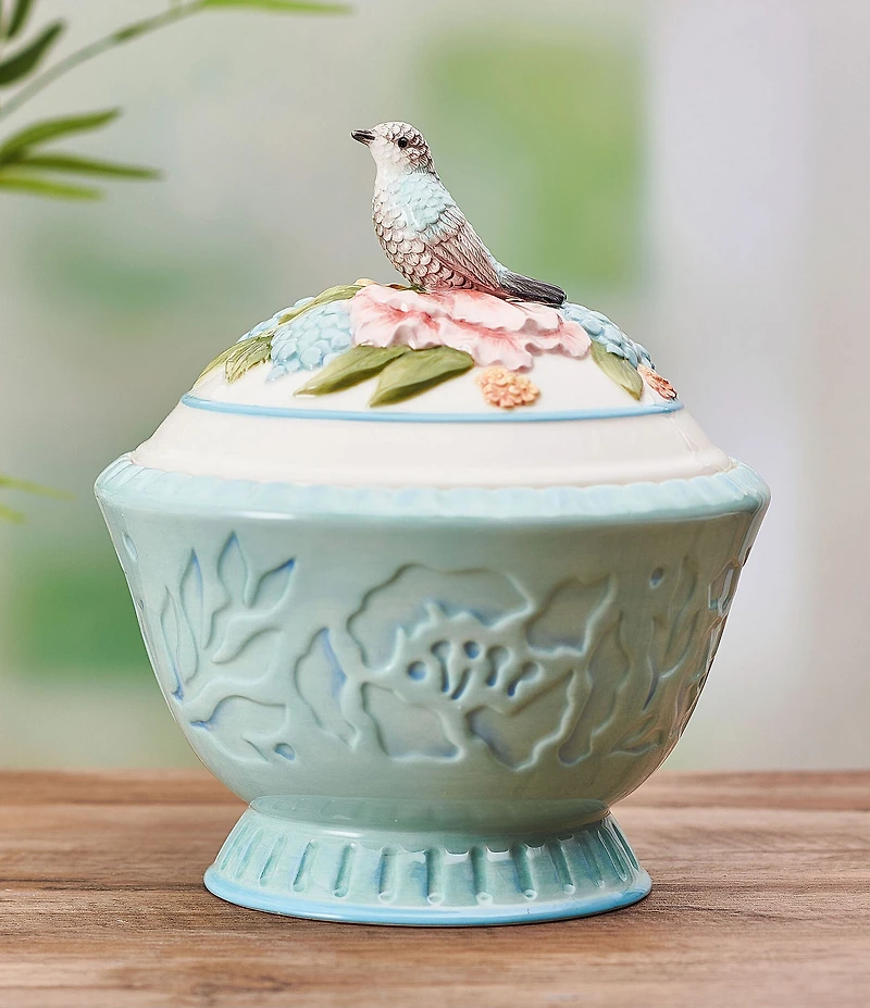 Fitz and Floyd Meadow Cookie Jar