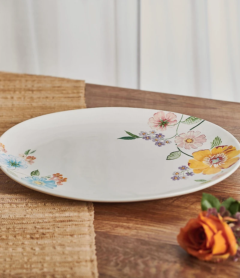 Fitz and Floyd Meadow Large Platter, 16#double;