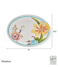Fitz and Floyd Meadow Large Serving Platter, 14.25#double;