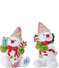 Fitz And Floyd Mr. Bingle Salt & Pepper Shaker Set