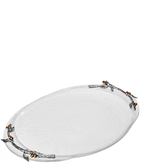 Fitz and Floyd Natures Greeting Collection Serving Oval Platter