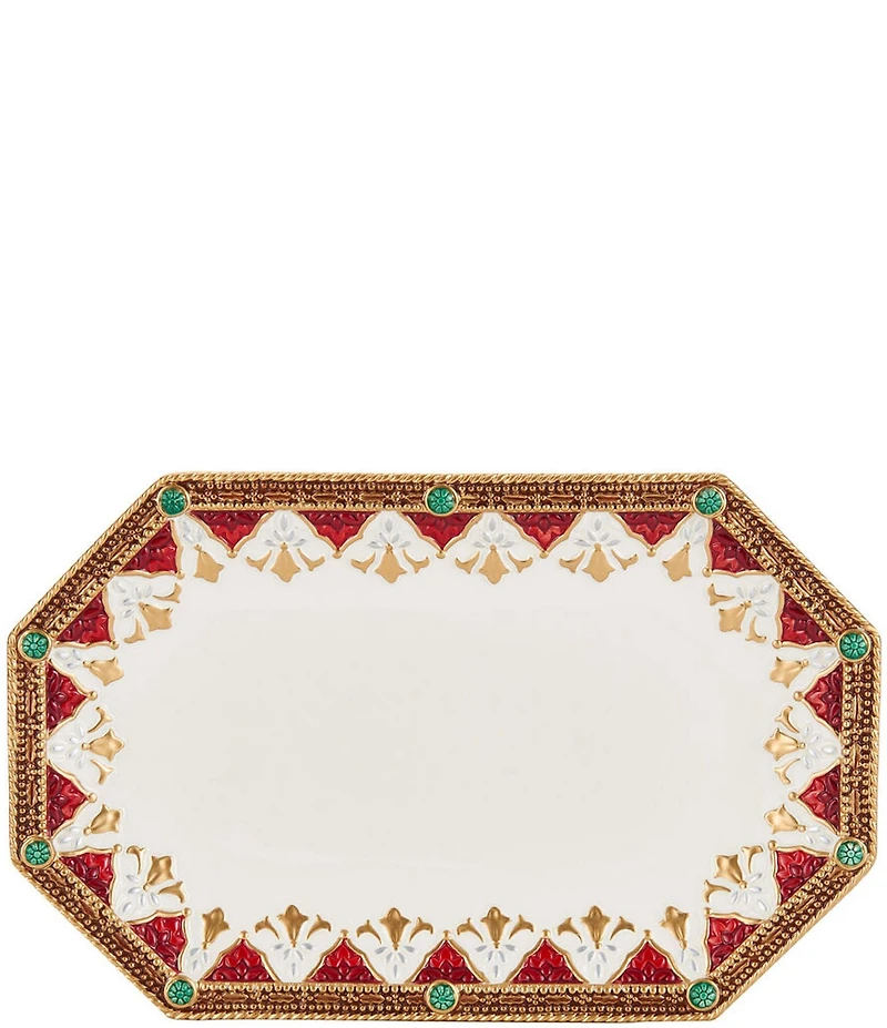 Fitz And Floyd Noel Holiday Collection Small Platter