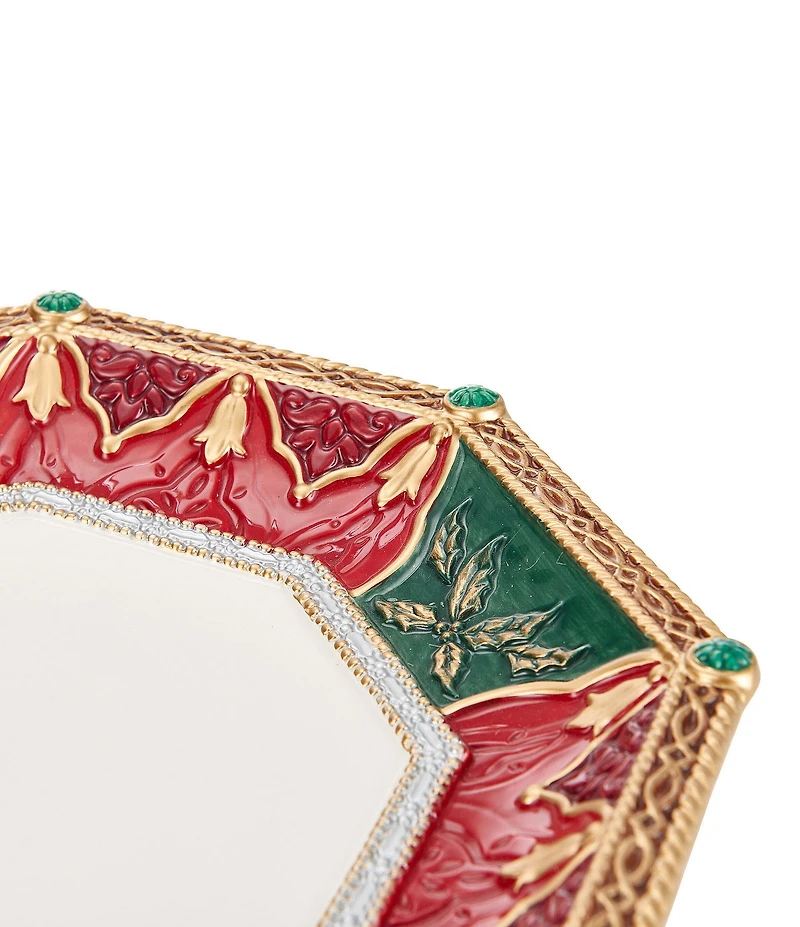 Fitz And Floyd Noel Holiday Large 16#double; Platter