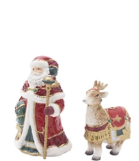 Fitz And Floyd Noel Holiday Salt & Pepper Set