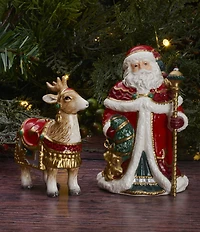Fitz And Floyd Noel Holiday Salt & Pepper Set
