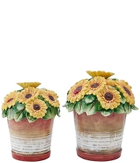 Fitz and Floyd Provence Canisters, Set of 2