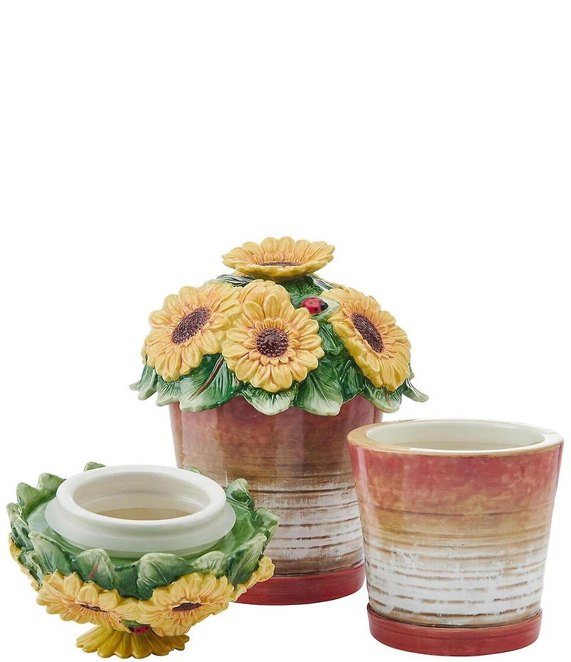 Fitz and Floyd Provence Canisters, Set of 2