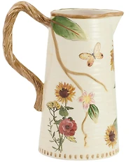 Fitz and Floyd Provence Nature-Inspired Pitcher
