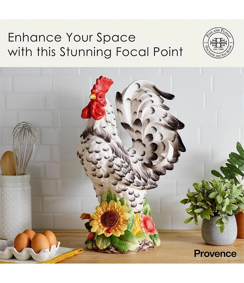 Fitz and Floyd Provence Rooster Figurine