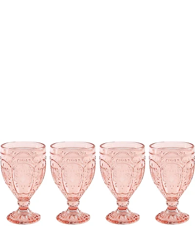 Fitz and Floyd Trestle Goblets, Set of 4