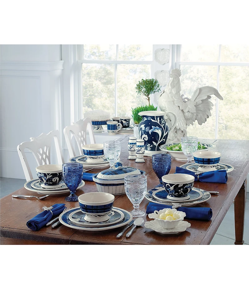 Fitz and Floyd Red Trestle Goblets, Set of 4