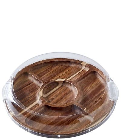 Farberware Round Build-A-Board Lock Lid Platter