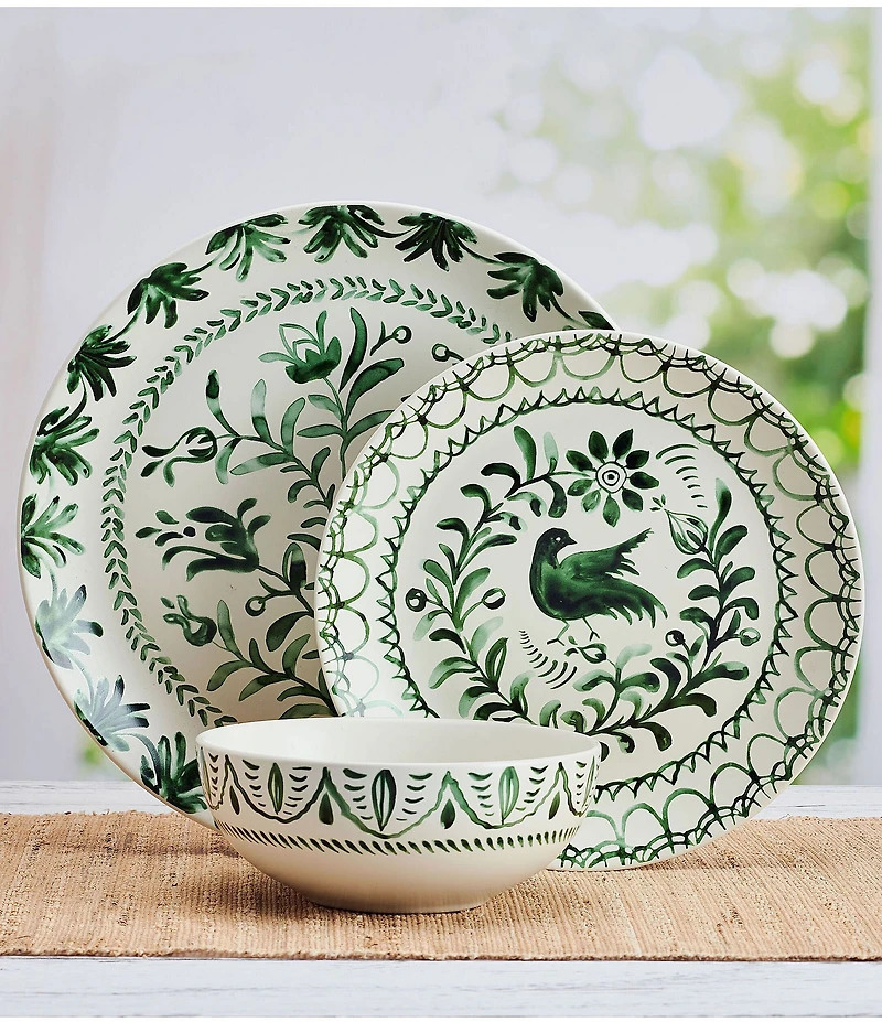 Fitz and Floyd Sicily 12-Piece Dinnerware Set