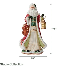 Fitz and Floyd Studio Collection Crimson Santa Figurine