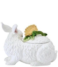 Fitz and Floyd Sunflower Rabbits Collection Cookie Jar