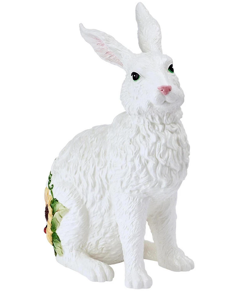 Fitz and Floyd Sunflower Rabbits Collection Sitting Figurine