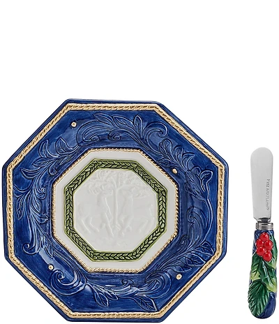Fitz and Floyd Telluride Collection Appetizer Plate Set