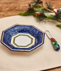 Fitz and Floyd Telluride Collection Appetizer Plate Set