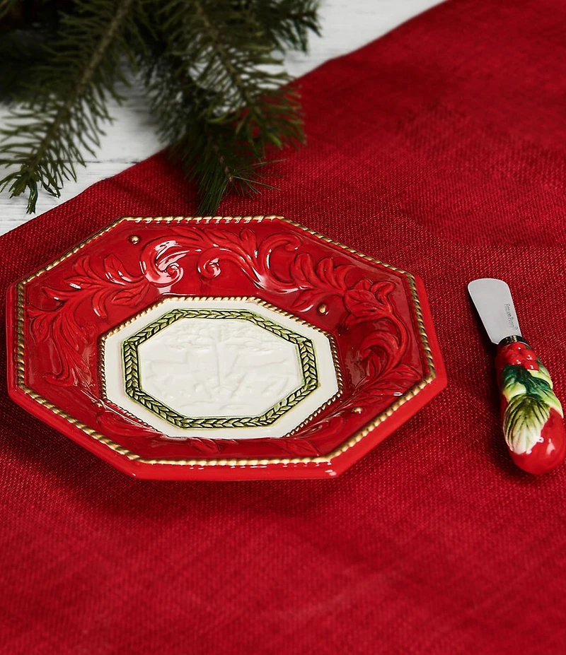 Fitz and Floyd Telluride Collection Appetizer Plate Set