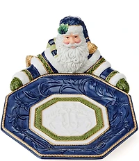 Fitz and Floyd Telluride Collection Santa Serving Bowl