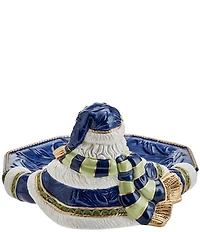 Fitz and Floyd Telluride Collection Santa Serving Bowl