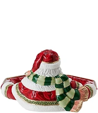 Fitz and Floyd Telluride Collection Santa Serving Bowl