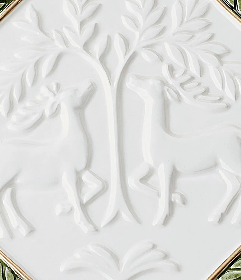 Fitz and Floyd Telluride Collection Santa Serving Bowl