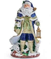 Fitz and Floyd Telluride Collection Holiday Musical Santa Figurine
