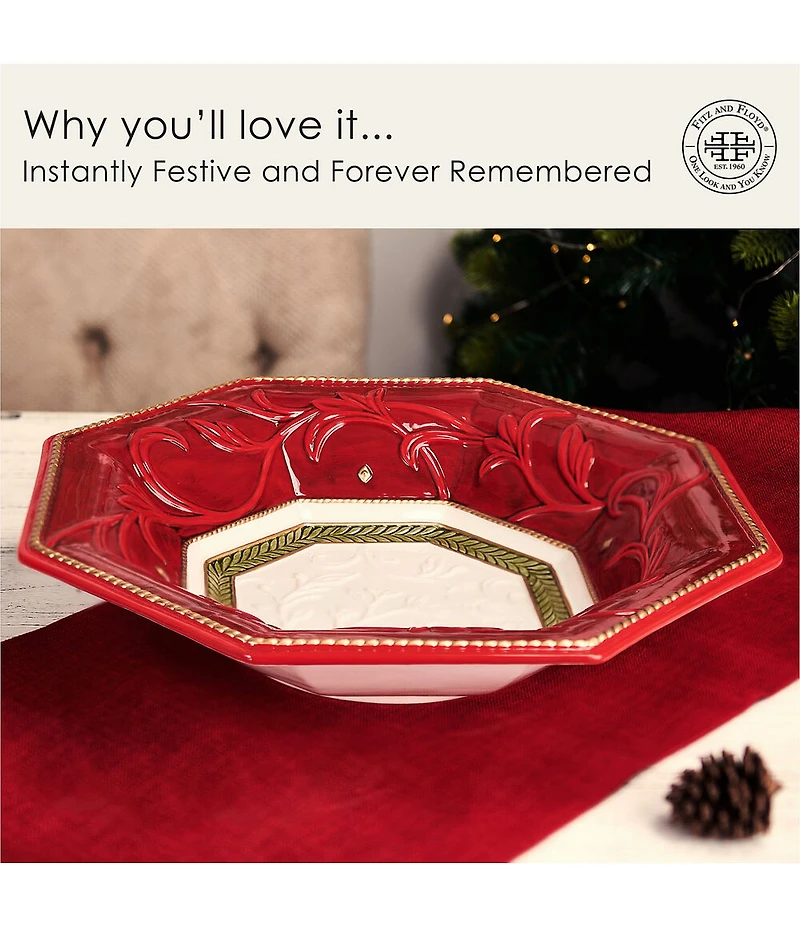 Fitz and Floyd Telluride Collection Serving Bowl
