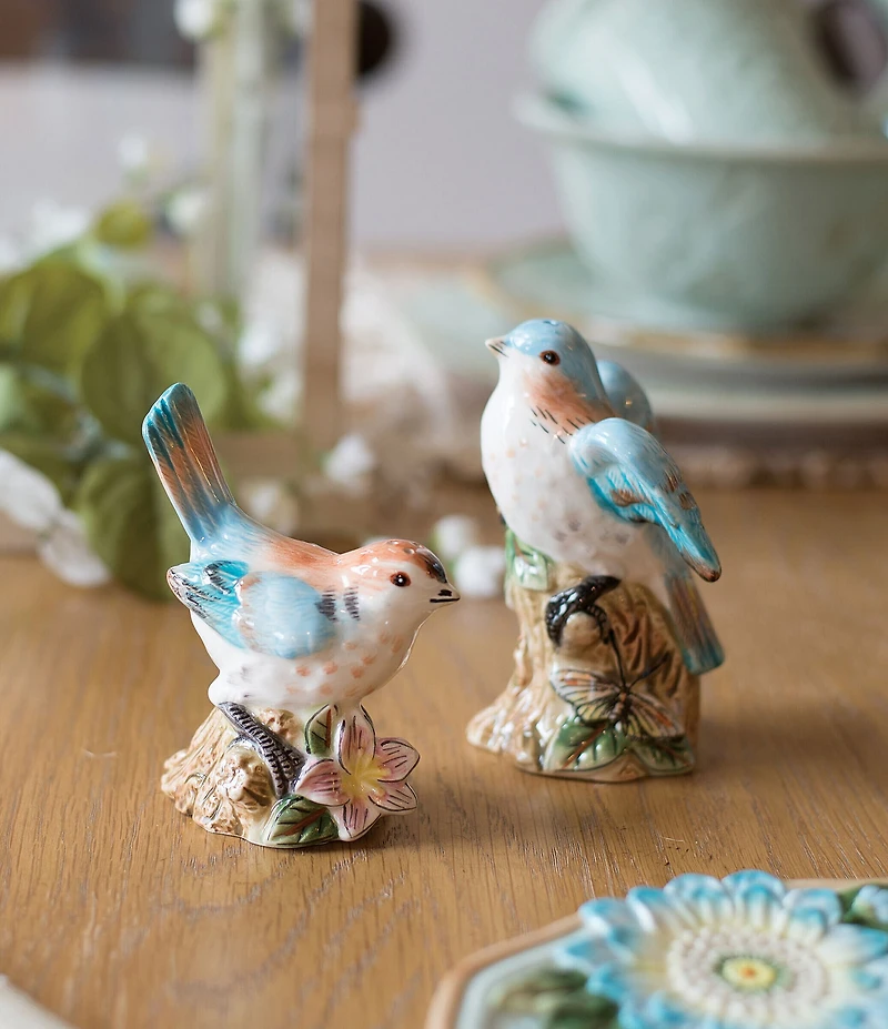 Fitz and Floyd Toulouse Bird Salt and Pepper Set