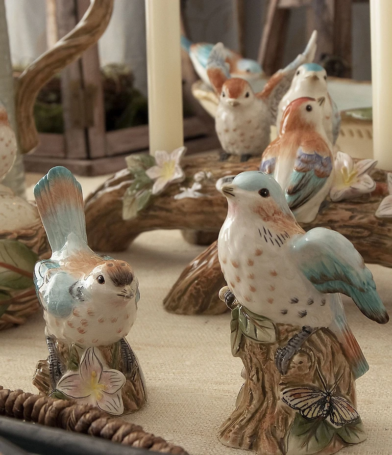 Fitz and Floyd Toulouse Bird Salt and Pepper Set