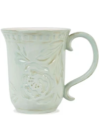 Fitz and Floyd Toulouse Collection Floral Mugs, Set of 4