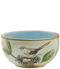 Fitz and Floyd Toulouse Green Small Bowls, Set of 4