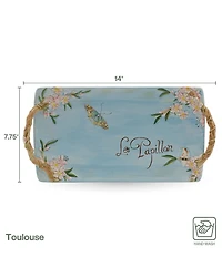 Fitz and Floyd Toulouse Rectangular Serving Tray