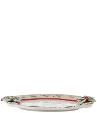 Fitz and Floyd Woodland Holiday Collection Serving Platter