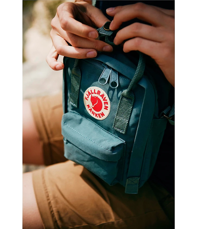 Fjallraven Patch Logo Kanken Sling Zip Crossbody Bag