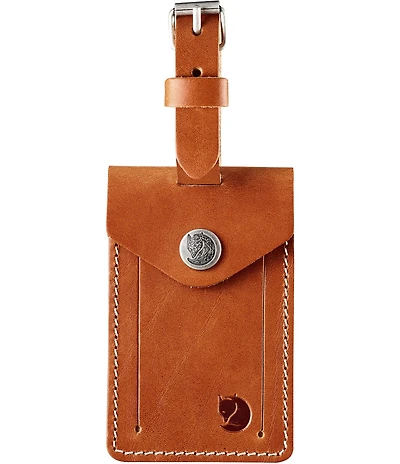 Fjallraven Leather Luggage Tag
