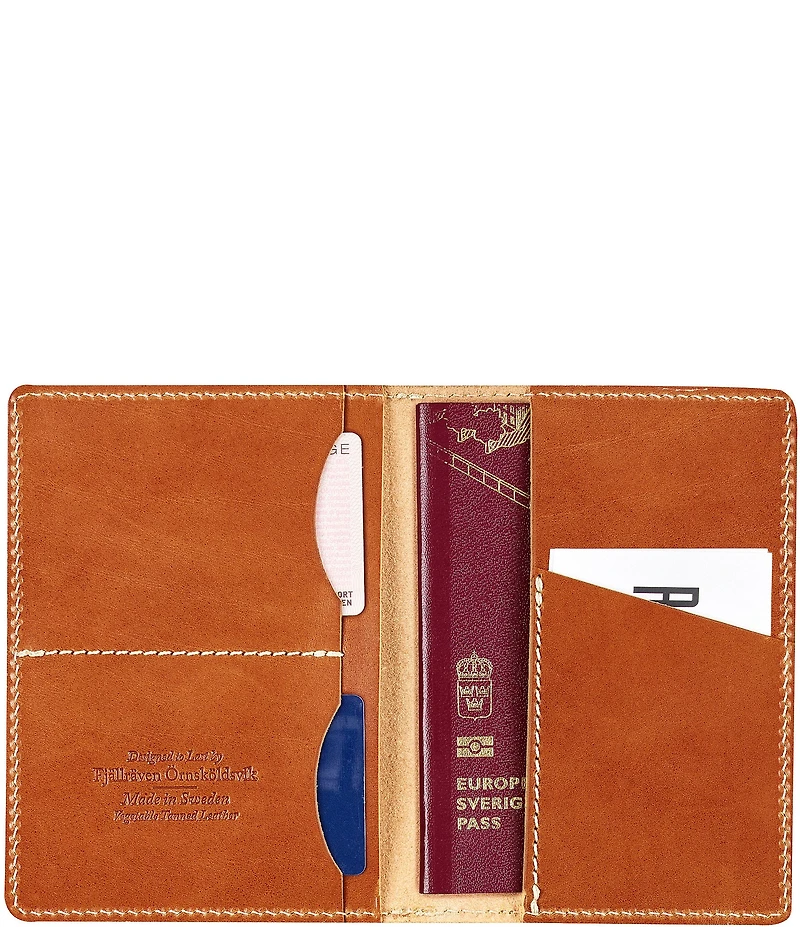 Fjallraven Leather Passport Cover