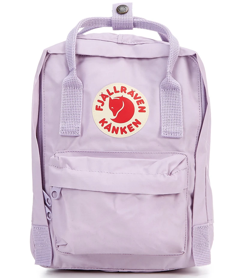 Fjallraven Solid Mini Patch Logo Kanken Water-Resistant Convertible Backpack