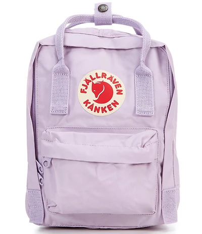Fjallraven Solid Mini Patch Logo Kanken Water-Resistant Convertible Backpack