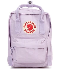 Fjallraven Solid Mini Patch Logo Kanken Water-Resistant Convertible Backpack