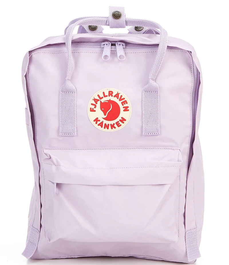 Fjallraven Patch Logo Kanken Water-Resistant Cotton Zipper Convertible Backpack