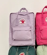 Fjallraven Patch Logo Kanken Water-Resistant Cotton Zipper Convertible Backpack