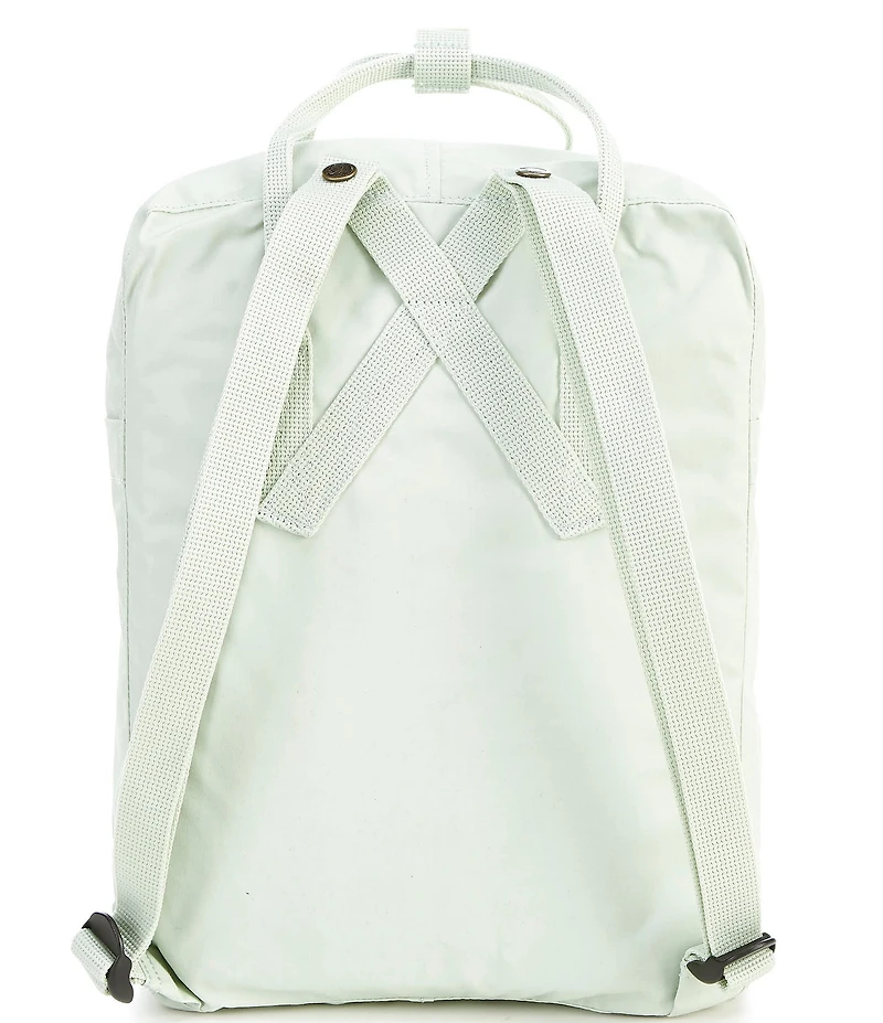 Fjallraven Patch Logo Kanken Water-Resistant Cotton Zipper Convertible Backpack