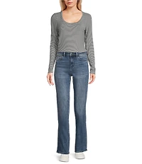 Flag and Anthem Aldie High Rise Straight Leg Jeans